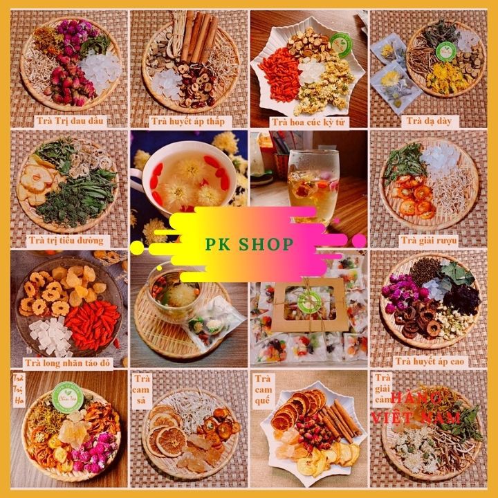 [ TRÀ VIỆT NAM ] Trà Thảo Mộc Thanh Nhiệt/ Trà Hoa Khô Các Loại ❤️ Dưỡng Nhan - Chăm Sóc Sức Khỏe, Sắc Đẹp ❤️ - P2
