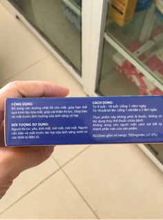 Viên bổ mắt Eyehep