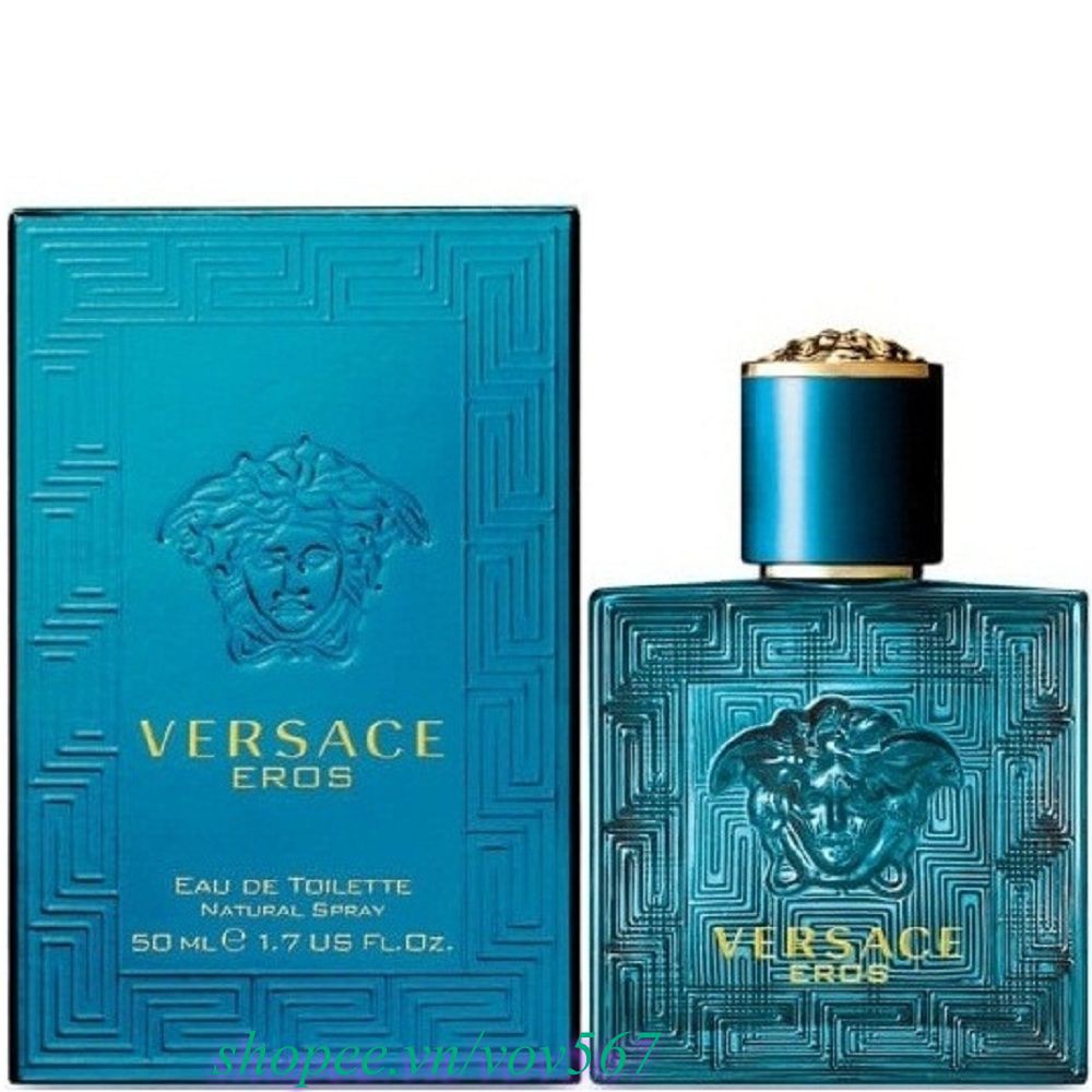 Nước Hoa Nam 50ml Versace Eros Chính Hãng  vov 567 Cung Cấp.