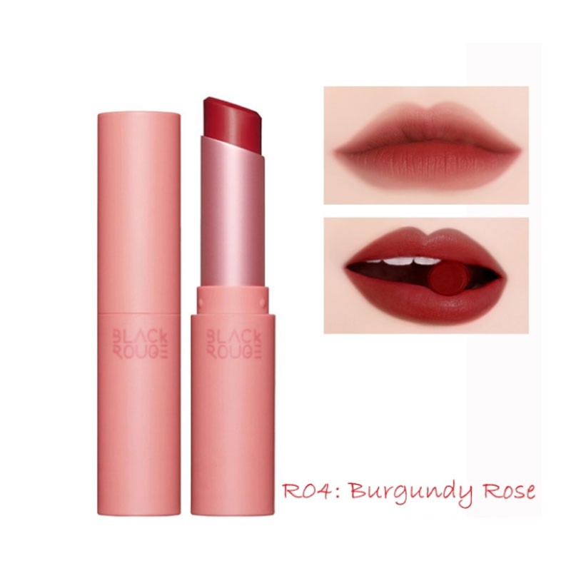 Son Thỏi Siêu Lì Black Rouge Rose Velvet Lipstick Hàn Quốc