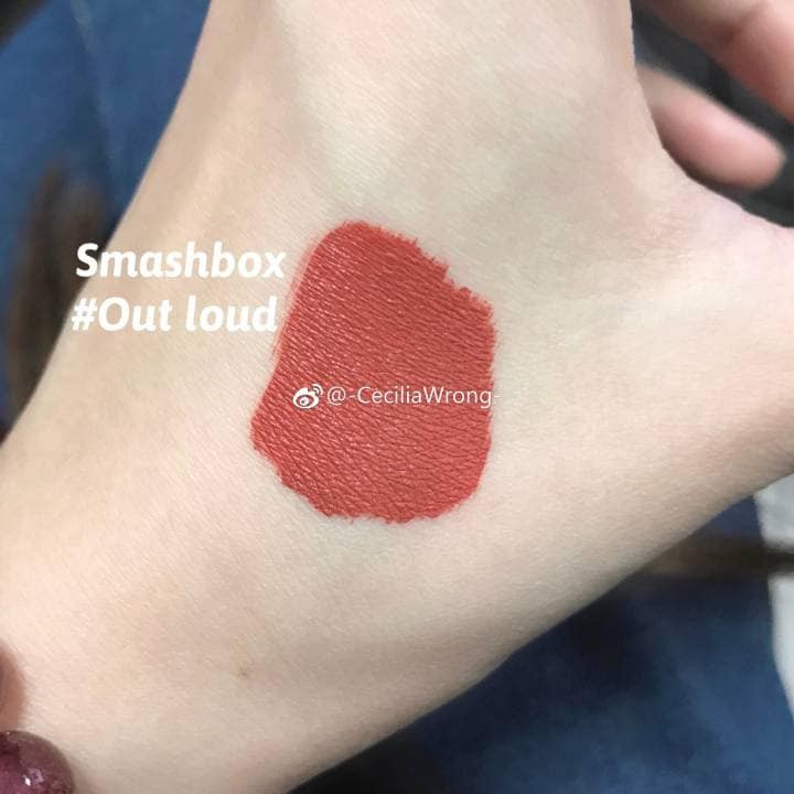 Son lỳ mini Smashbox Always on Liquid màu Out Loud (cam đất) mẫu mới | BigBuy360 - bigbuy360.vn