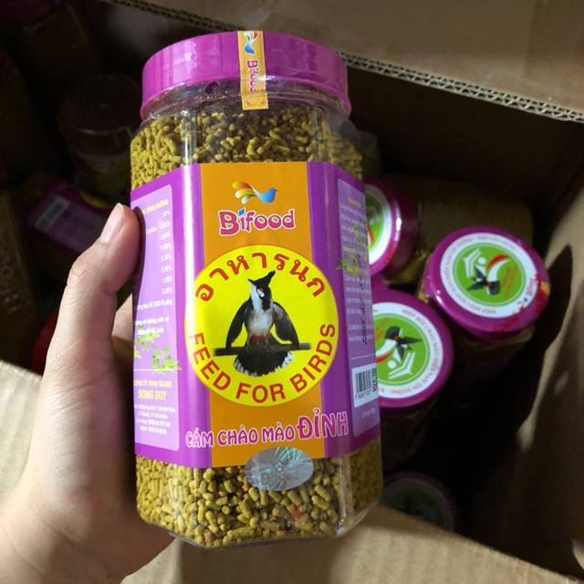 Thức Ăn Chim Chào Mào Bifood Đỉnh 500gr - Cám Chim Cao Cấp