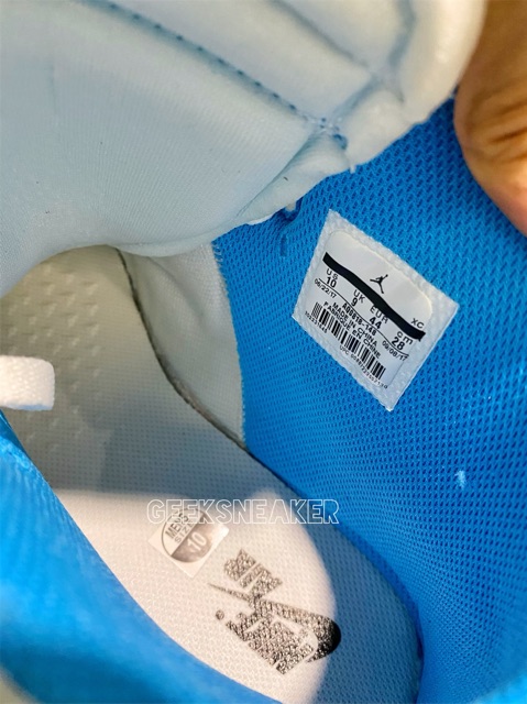 [GeekSneaker] Giày Jordan 1 UNC x Off White OW + Stock X | BigBuy360 - bigbuy360.vn