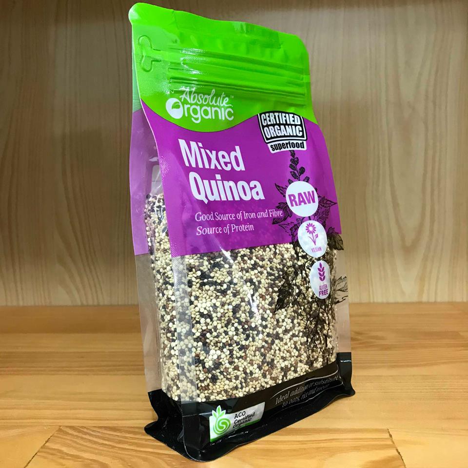 Hạt Diêm Mạch Quinoa Mix Absolute Organic Úc 400gram