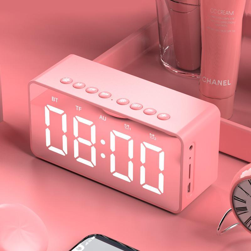 Loa bluetooth không dây đa năng GrownTech G10 màn hình tráng gương, 5W, đo nhiệt độ