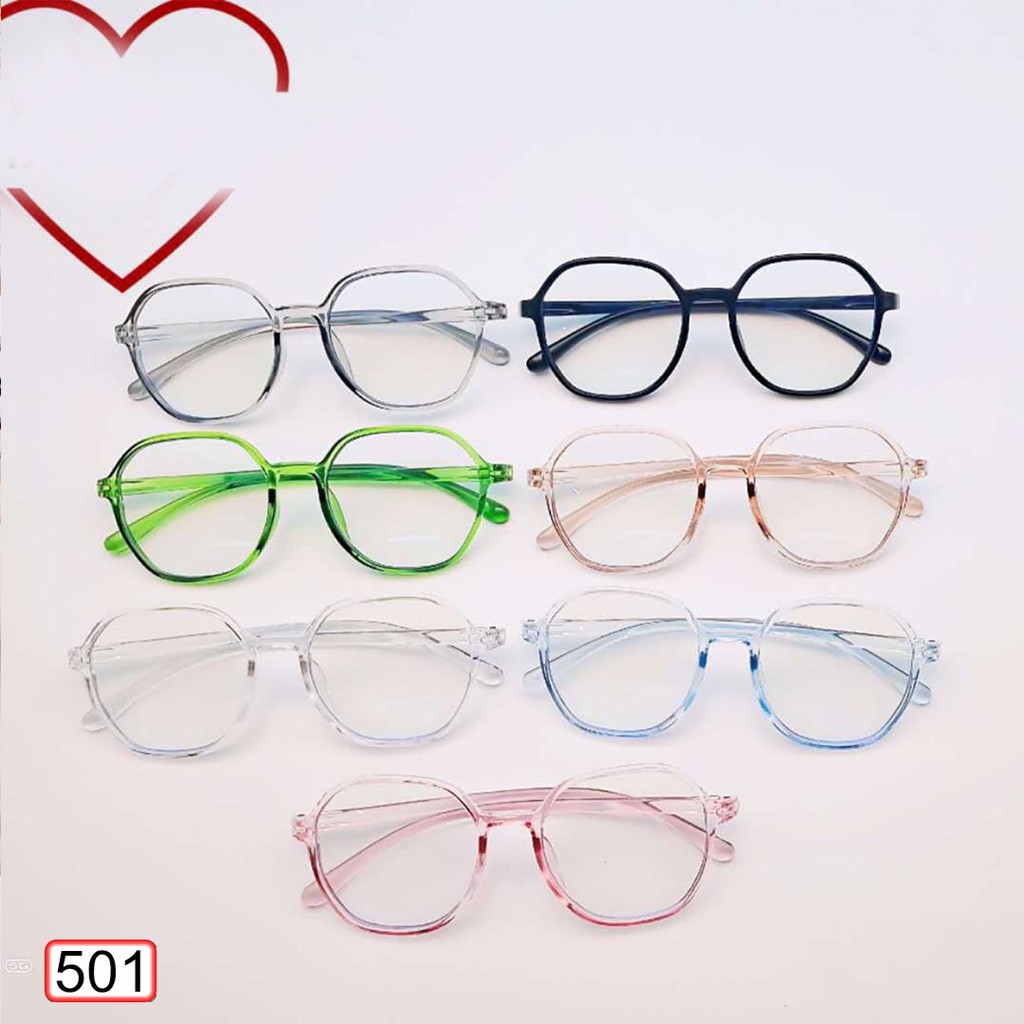 MẮT KÍNH GỌNG CẬN 501 HÀN QUỐC FORM CỰC ĐẸP HOT TREND | BigBuy360 - bigbuy360.vn