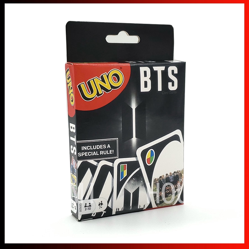 K-POP BTS Uno Game Bộ 112 Thẻ Hình Các Thành Viên Nhóm Nhạc Kpop BTS Uno