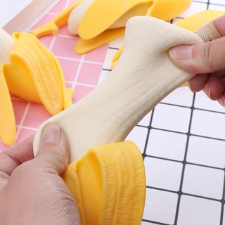 Squishy chuối đồ chơi bóp giảm căng thẳng