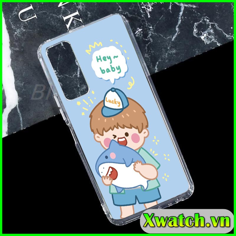 Ốp lưng chống va đập cho Vivo Y53s 5g Y33 Y02 Y33S Y21 T1X Y72 5G Y02S in họa tiết Tóc xù