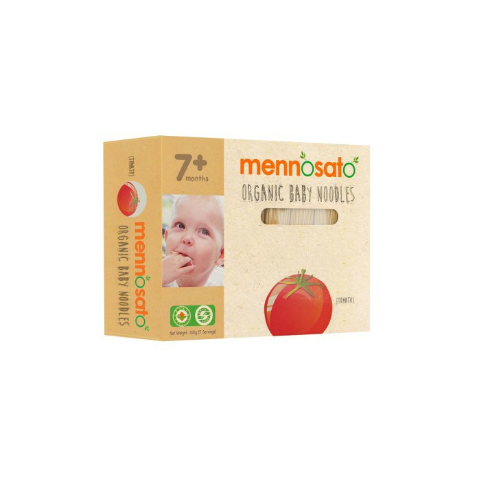 Mì ăn dặm cho bé vị Rau Củ Hữu Cơ MenNoSato Organic Baby Noodles nhập khẩu Malaysia-OL