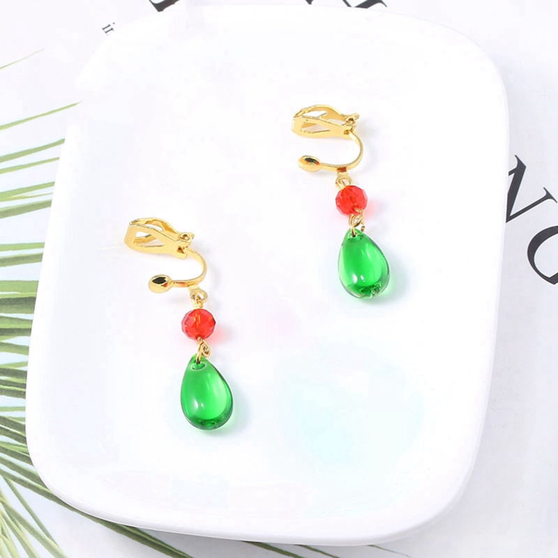 Bông Tai Hình Giọt Nước Hoá Trang Howl