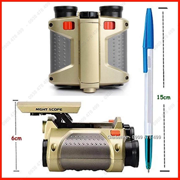 ĐỒ CHƠI ỐNG NHÒM NHÌN ĐÊM NIGHT SCOPE CHẠY PIN - 9146