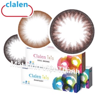 1 cặp Lens nâu 1 ngày có đủ độ Hàn Quốc chính hãng kính áp tròng 1 tuần 1 ngày