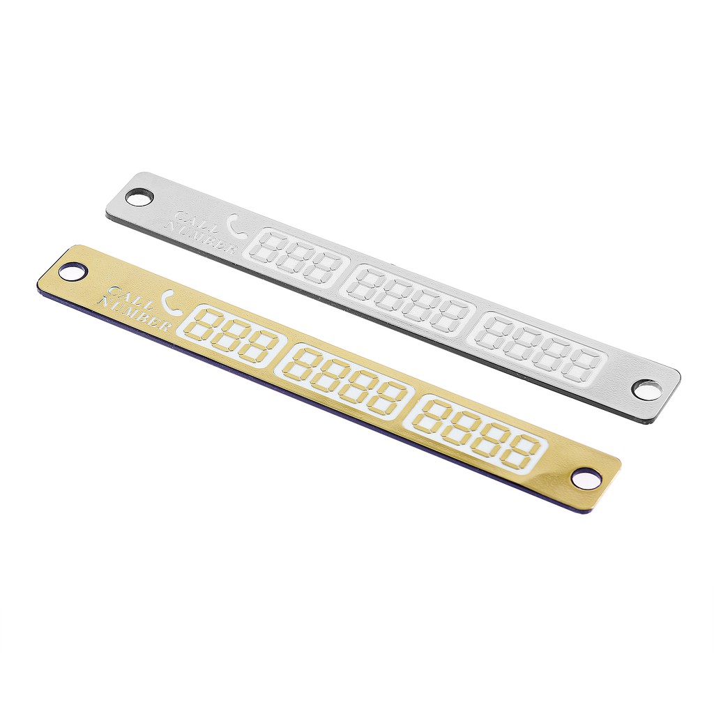 Bảng Số Điện Thoại Đỗ Xe Tạm Thời Màu Dạ Quang Tiện Dụng | BigBuy360 - bigbuy360.vn