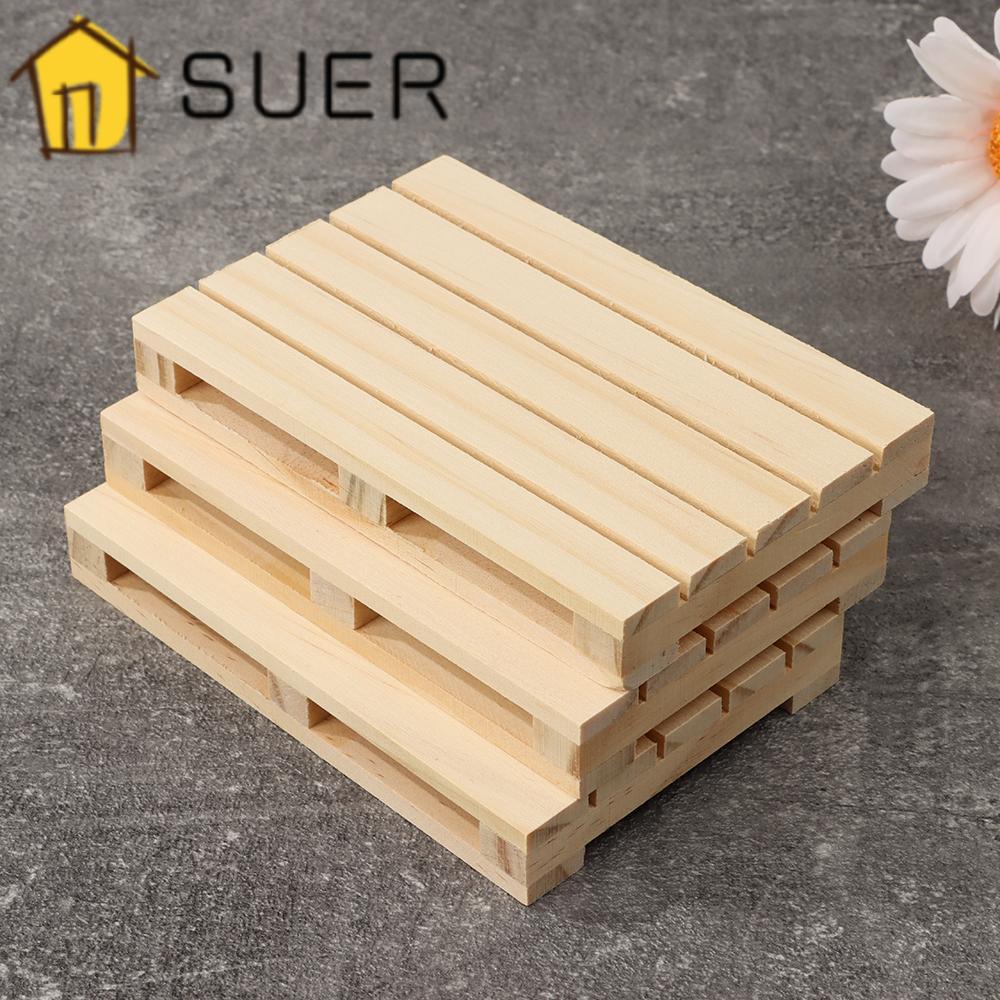 Khay Gỗ Mini Lót Cốc Trà Trang Trí Nhà Cửa