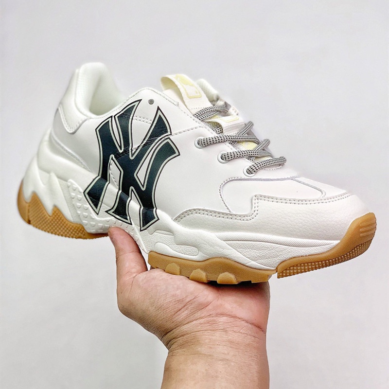 Giày thể thao MLB đế nâu bản trung đế tách hot trend nam nữ kiểu dáng sneaker