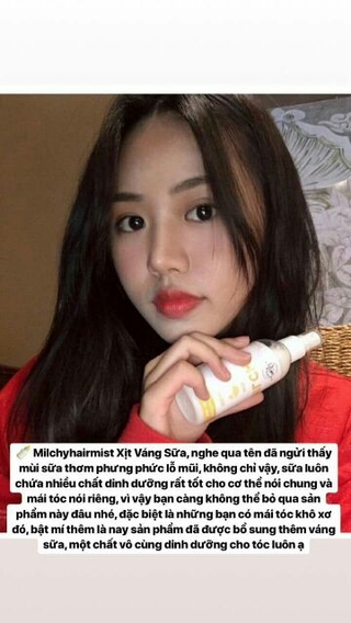 XỊT DƯỠNG VÁNG SỮA MILCHY