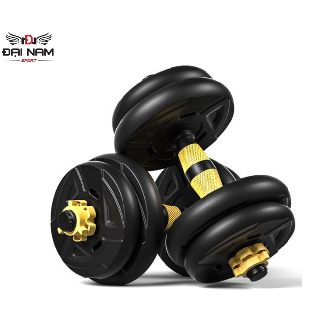 Bộ Tạ Tay Đa Năng Điều Chỉnh 3 In 1 (20kg) Kiểu Dáng Mới Đại Nam Sport + Tặng Găng Tay,Kìm Bóp