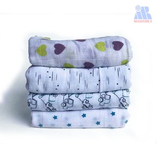 Khăn tắm cho bé hình 100% cotton 70x70 (70gr) - siêu mềm mịn giá rẻ