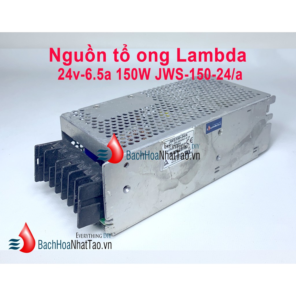 Nguồn tổ ong 24V-6.5A Lambda JWS150-24/A