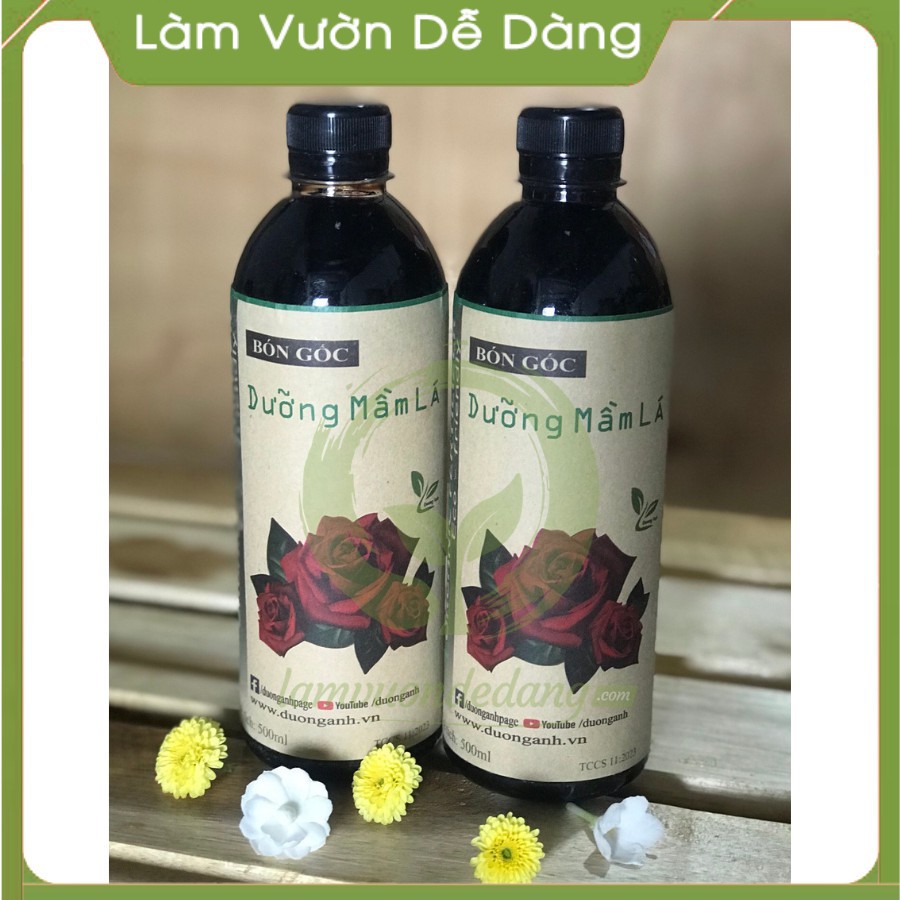 (DEAL SỐC) 1 LÍT PHÂN MẦM LÁ  - Dùng để kích thích ra nụ, đâm chồi nảy mầm tăng trưởng giúp cây hồng phát triển tươi tốt