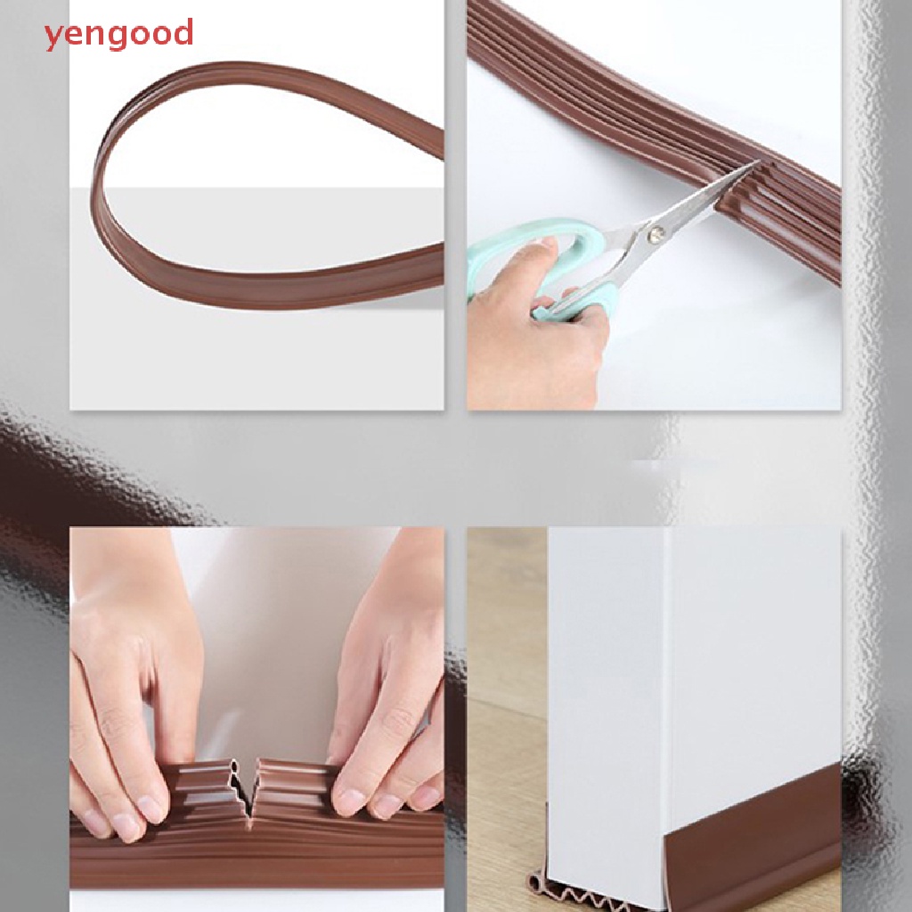 Dải Chặn Đáy Cửa Bằng PVC Cách Âm Chống Bụi / Thời Tiết Tiện Dụng