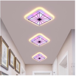 Đèn Chùm mâm ốp Trần bóng led đá pha Lê
