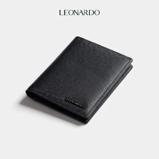 Ví nam mini đựng thẻ card Mercury da Taiga thương hiệu Leonardo