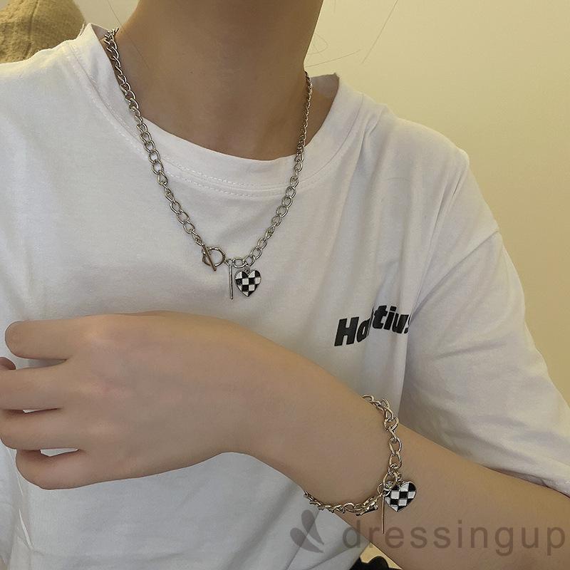 Vòng cổ mặt hình trái tim thiết kế thời trang cho nữ