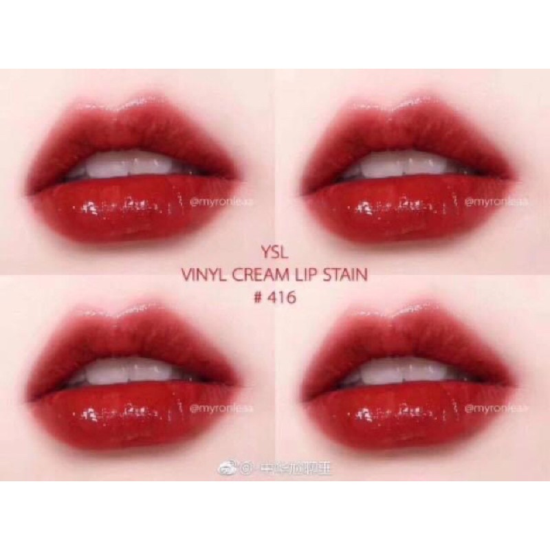 [Hàng auth-giá sốc]  Son kem YSL Vinyl Cream Lip Satin