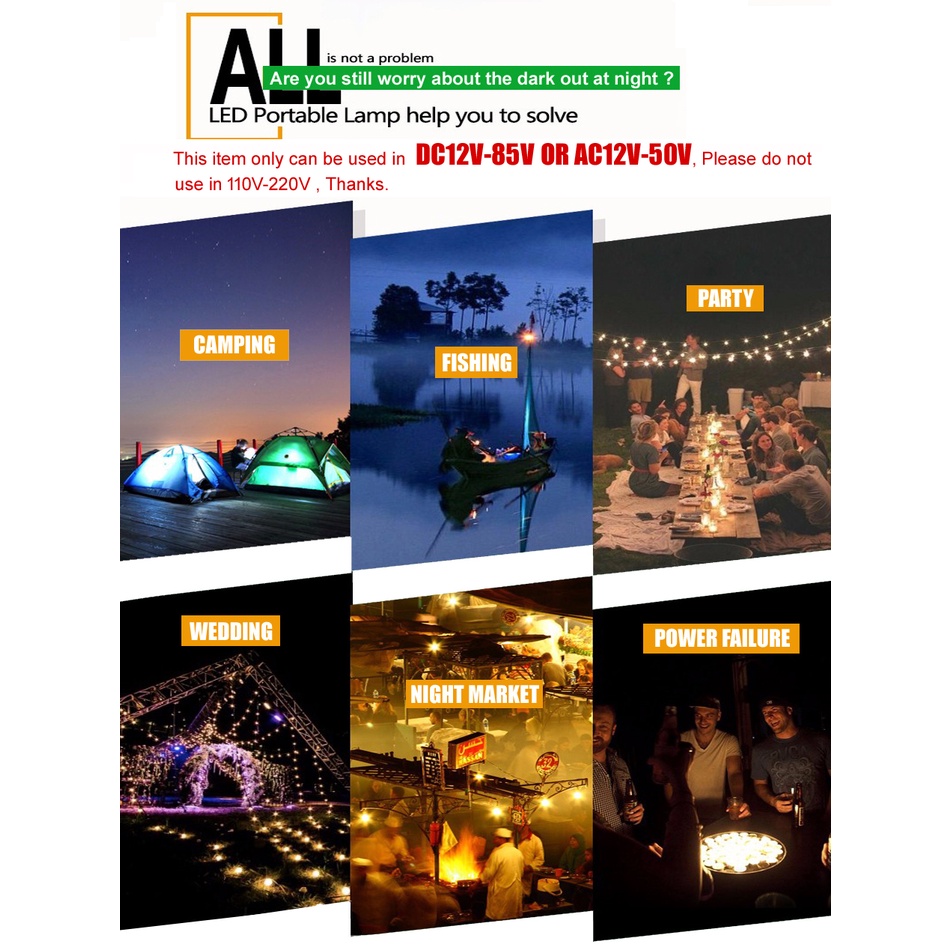 Bóng Đèn LED E27 B22 3W 6W 9W 12W 12W 15W 18W AC DC 12V 24V 36V 12-85V SMD 2835 Ánh Sáng Trắng Ấm Hiệu Quả