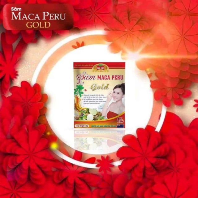 Sâm maca peru gold