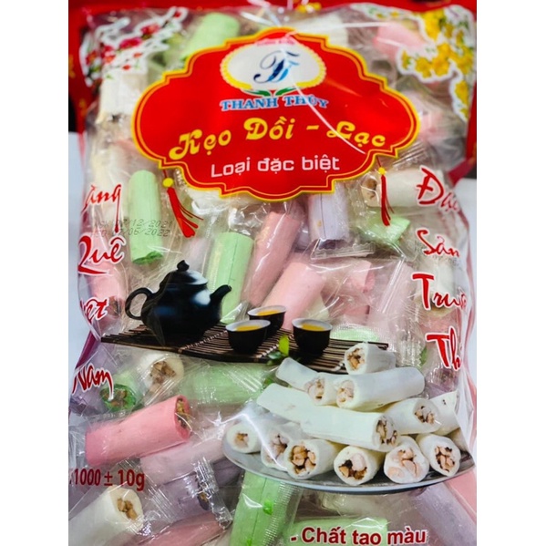 Kẹo dồi lạc gói 1 ký