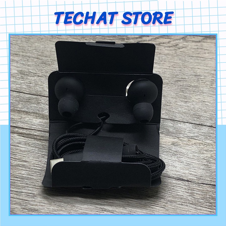 Tai Nghe Nhét Tai Chân 3.5 và Chân Type-C kèm núm phụ kiện