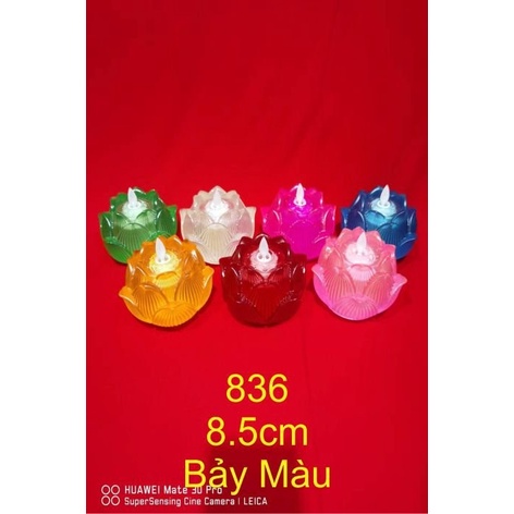đèn cầy pin 836