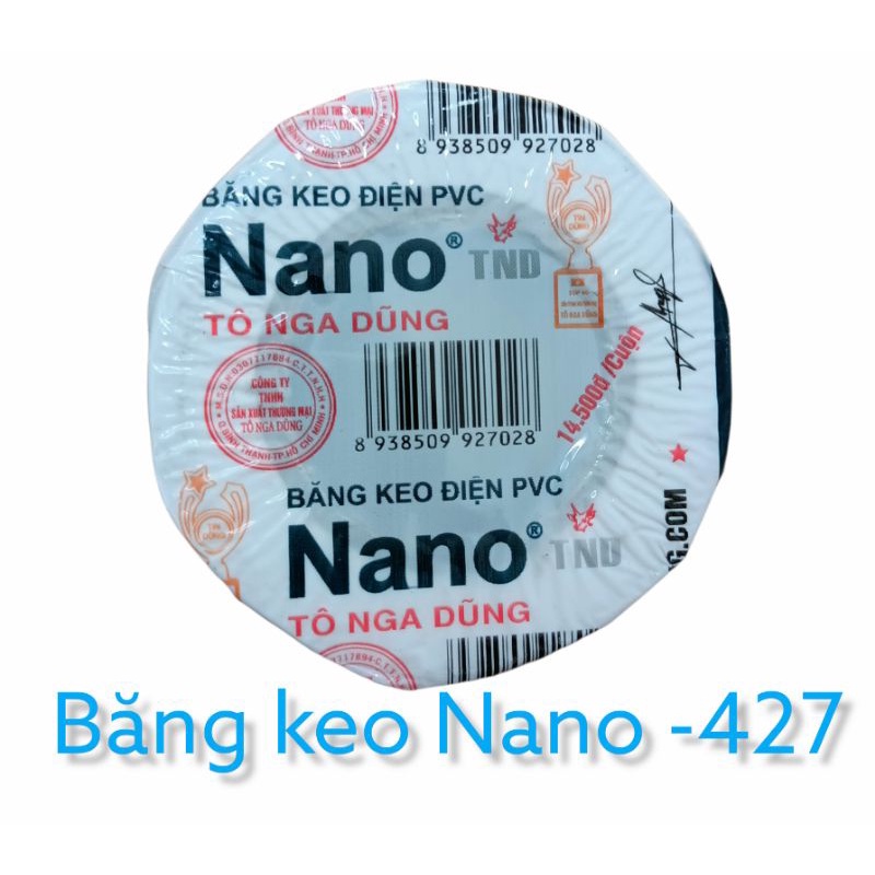 Băng keo điện Nano Tô Nga Dũng 10Y , 20Y