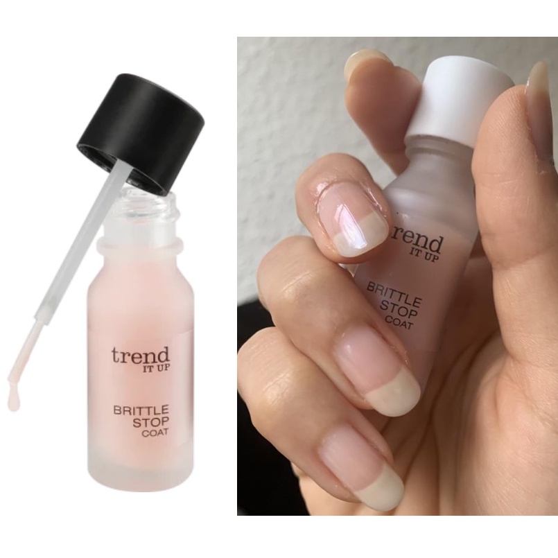 Sơn dưỡng móng cao cấp Trend It Up Đức giúp dưỡng móng cứng khoẻ, phục hồi móng hư tổn sau sơn gel,10,5ml - Nội địa Đức