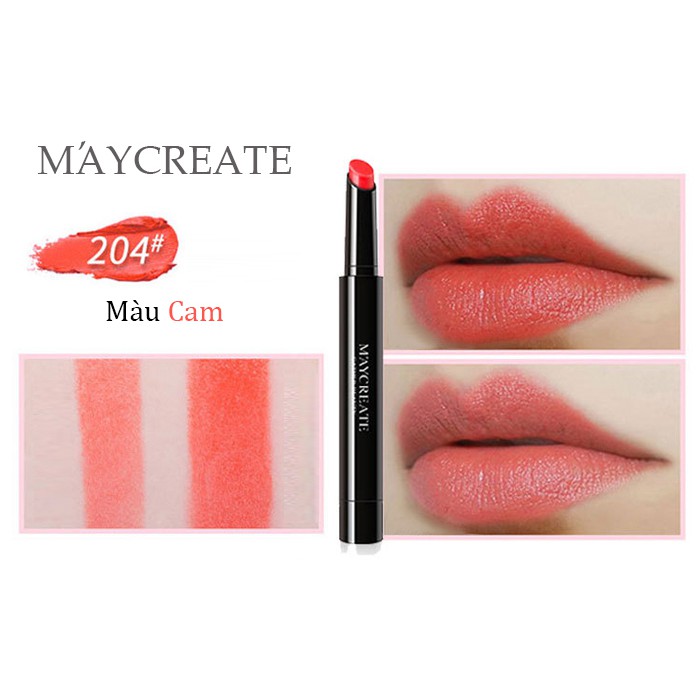 Son thỏi siêu mịn bền màu Maycreate