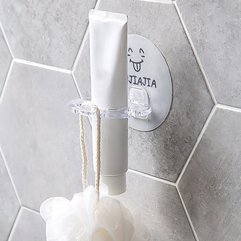 Giá đựng bàn chải đánh răng/dao cạo râu gắn tường nhà tắm tiện dụng