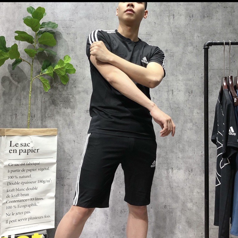 BỘ THỂ THAO NAM CỔ TRÒN- BỘ HÈ NAM CHẤT COTTON MÁT MÃ 05