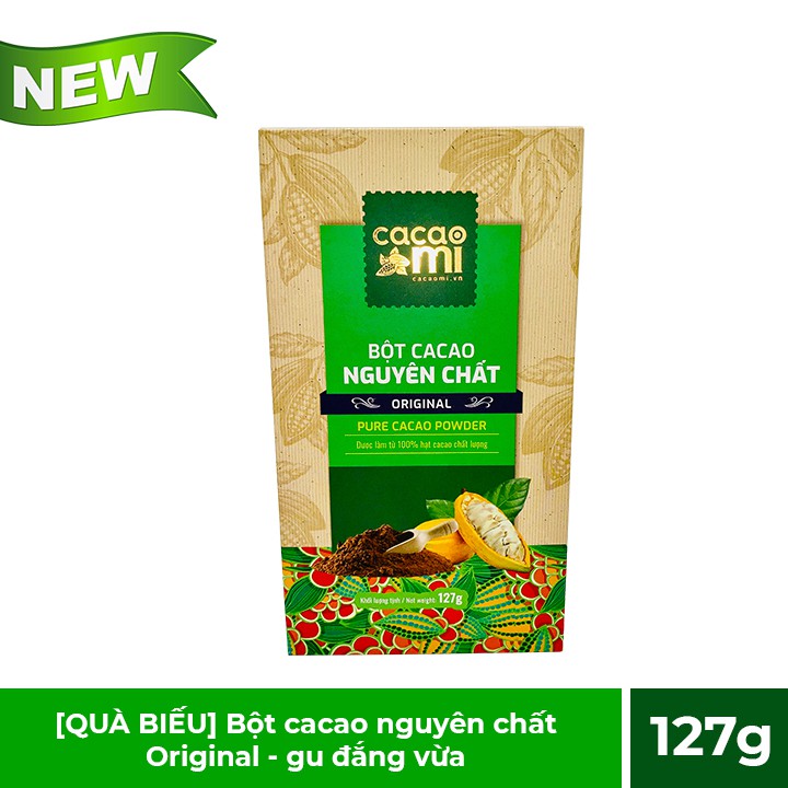 Bột CaCao CacaoMi Original 127g