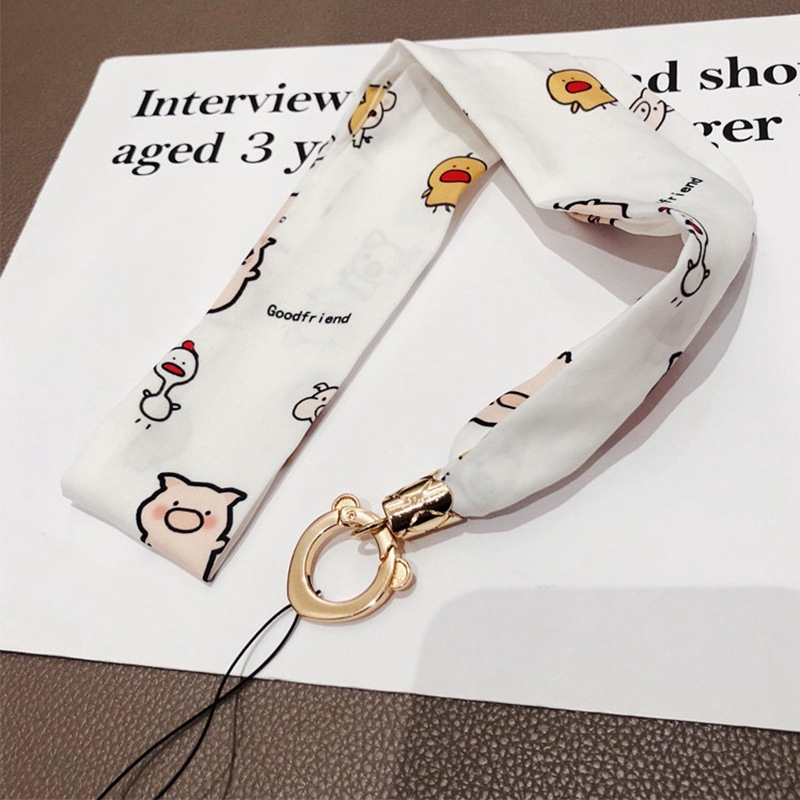 Mới Dây Đeo Điện Thoại Họa Tiết Hoạt Hình Xinh Xắn
