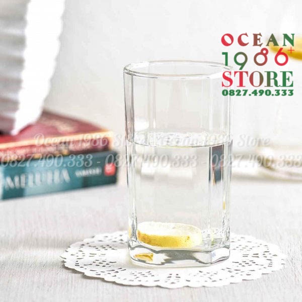 Bộ 6 Cốc Thủy Tinh Chéo Lỡ Pyramid Ocean – B02310 – 300ml