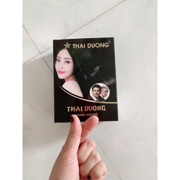 🎀🎀🍀 SALE ❤️❤️ LẺ 1 GÓI NHUỘM TÓC MÀU ĐEN CÒN HÀNG CHÍNH HÃNG SAO THÁI DƯƠNG date mới