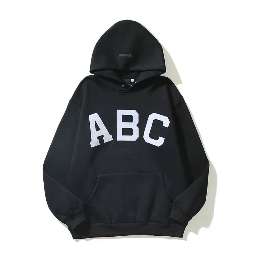 Áo Hoodies Nam ABC Nón Lớn Trùm Đầu Chất Nỉ Dày Mịn Form Rộng Mặc đẹp Hot Trend NEW UNISEX