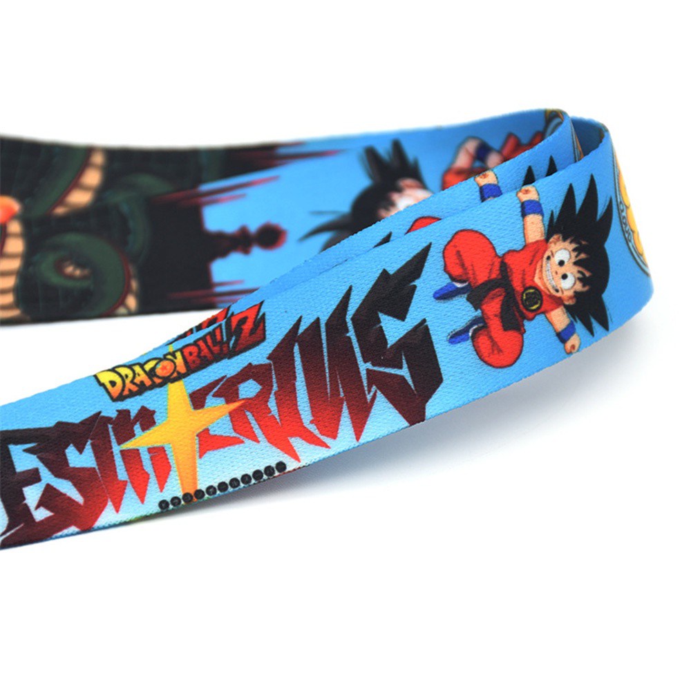 Dây Đeo Thẻ Id Họa Tiết Hoạt Hình Dragon Ball Ốp