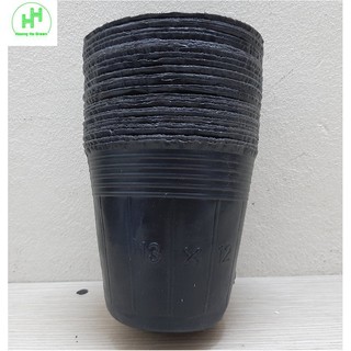 1kg chậu nhựa mềm ươm cây 13x12 - bịch, túi bầu ươm cây 13x12; 1kg = khoảng 330 - 350 chiếc