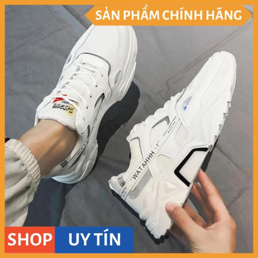 Giày Sneaker Nam [ FREESHIP ] Giày Thể Thao Nam phản quang tăng chiều cao - G39