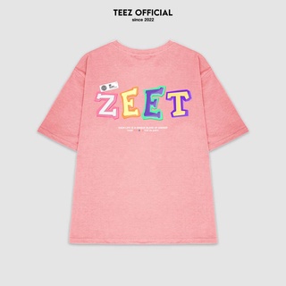 [XẢ NGHỈ BÁN] Áo Thun Unisex Nam Nữ TEEZ - TZ1079 Form Rộng Tay Lỡ Freesize
