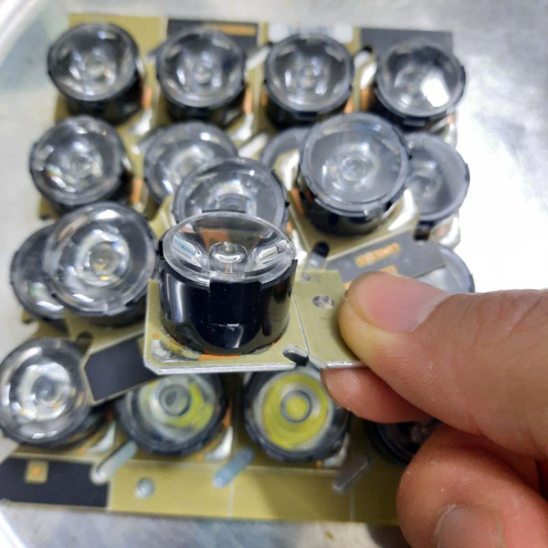 đèn chip led siêu sáng + chóa đèn led 3v-4.2v